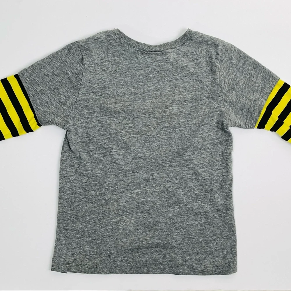 Harajuku Mini X Target Boys Long Sleeve Striped Gray Gwen Stefani Sz 4T T-shirt - Picture 4 of 7